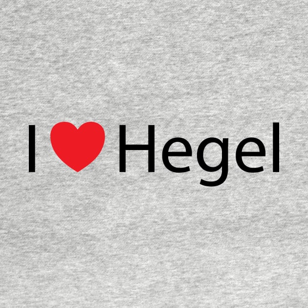 I heart Hegel (I love Hegel) philosophy by Window House